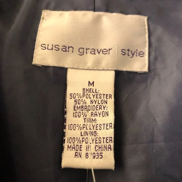 Pewter Blue Dressy Jacket - Picture 3 of 3